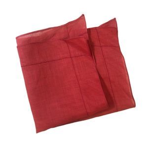 Vintage red handkerchief pocket square